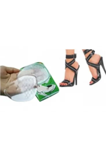 Kaydırmaz Topuklu Ayakkabı Tabanlığı Şeffaf (5637)