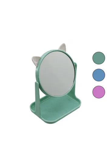 6 İNÇ - 15CM YUVARLAK KULAKLI MAKYAJ AYNASI RENKLİ PLASTİK TAKILIK SEPETLİ=12X15.5CM (5637) 6 İNÇ - 15CM YUVARLAK KULAKLI MAKYAJ AYNASI RENKLİ PLASTİK TAKILIK SEPETLİ=12X15.5CM (5637)