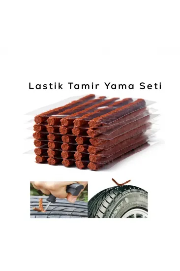 50PCS LASTİK TAMİR - YAMA FİTİLİ (5637) 50PCS LASTİK TAMİR - YAMA FİTİLİ (5637)