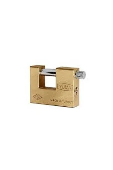 DAR KAYAR MİLLİ SARI PİMLİ KİLİT 70MM. (5637) DAR KAYAR MİLLİ SARI PİMLİ KİLİT 70MM. (5637)