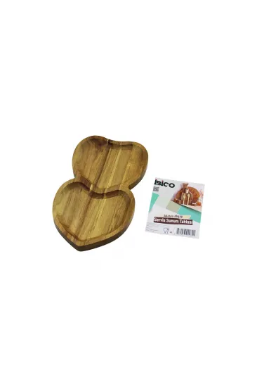 AKASYA KALPLİ 2 BÖLMELİ AHŞAP SERVİS SUNUM TEPSİ - TAHTASI 25 X 14 X 1.4CM (5637) AKASYA KALPLİ 2 BÖLMELİ AHŞAP SERVİS SUNUM TEPSİ - TAHTASI 25 X 14 X 1.4CM (5637)