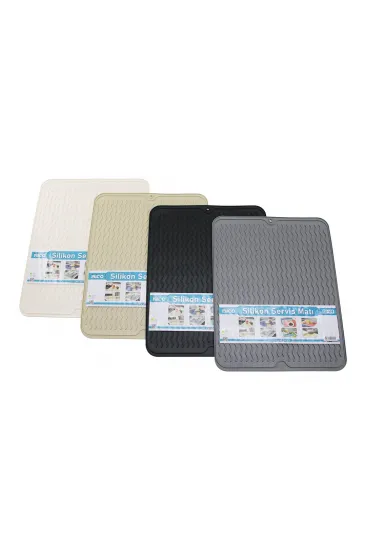 SİLİKON ÇOK AMAÇLI SERVİS MATI AMERİKAN SERVİS - BULAŞIK ALTLIK - NİHALE 30X40CM (5637) SİLİKON ÇOK AMAÇLI SERVİS MATI AMERİKAN SERVİS - BULAŞIK ALTLIK - NİHALE 30X40CM (5637)