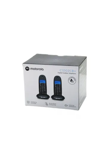 2PCS SİYAH DİJİTAL KABLOSUZ - TELSİZ TELEFON ARAYAN NO GÖRME 50 HAFIZA C-1002CB (5637) 2PCS SİYAH DİJİTAL KABLOSUZ - TELSİZ TELEFON ARAYAN NO GÖRME 50 HAFIZA C-1002CB (5637)