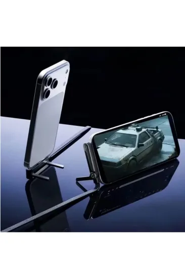 240W Hızlı Şarj Destekli Katlanabilir Telefon Standlı Örgülü Type-C to Type-C Şarj Kablosu (5637) 240W Hızlı Şarj Destekli Katlanabilir Telefon Standlı Örgülü Type-C to Type-C Şarj Kablosu (5637)
