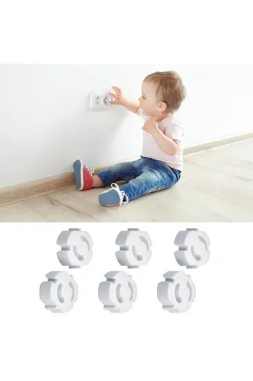 Bebek Çocuk Priz Koruma Kapağı (6 Adet) Çocuk Güvenliği, Priz Muhafazası, Priz Kapatıcı (5637) Bebek Çocuk Priz Koruma Kapağı (6 Adet) Çocuk Güvenliği, Priz Muhafazası, Priz Kapatıcı (5637)