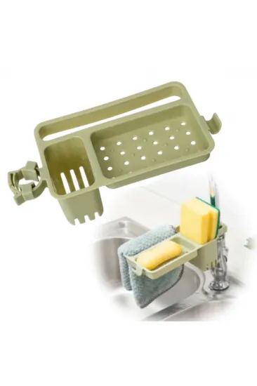 Musluğa Takılan Sünger Havlu Askılı Sabun Hazneli mutfak Banyo Lavabo Düzenleyici Organizer (5637) Musluğa Takılan Sünger Havlu Askılı Sabun Hazneli mutfak Banyo Lavabo Düzenleyici Organizer (5637)
