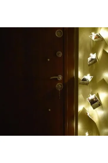 Bakır Renkli Led Işıklı Fotoğraf Asma Işık Süsleme Mandalları (5637) Bakır Renkli Led Işıklı Fotoğraf Asma Işık Süsleme Mandalları (5637)
