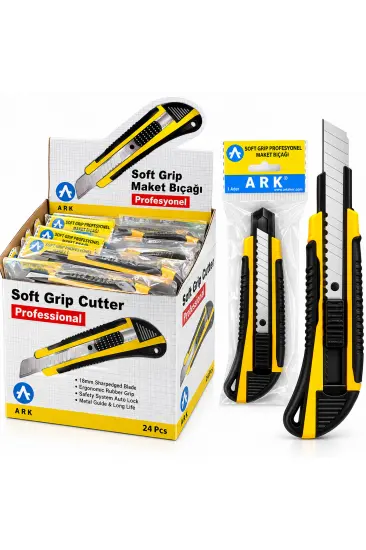 24 ADET LÜX PLASTİK GRİP FALÇATA MAKET BIÇAK 18MM ÇELİK BIÇAK (5637) 24 ADET LÜX PLASTİK GRİP FALÇATA MAKET BIÇAK 18MM ÇELİK BIÇAK (5637)