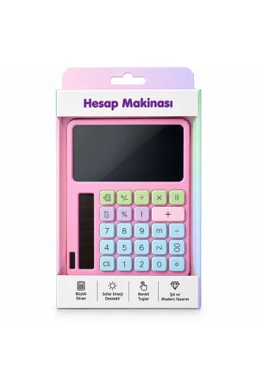 2IN1 PİLLİ HESAP MAKİNESİ - DİJİTAL ÇİZİM YAZI TABLET TAHTA KRD-8120 (5637)