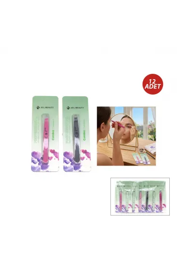 12 ADET LOVE CIMBIZ RENKLİ (5637) 12 ADET LOVE CIMBIZ RENKLİ (5637)