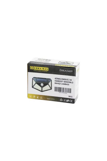 4 AÇILI SOLAR - HAREKET SENSÖRLÜ APLİK DUVAR LAMBASI DIŞ MEKAN 9.5 X 13.5CM (5637) 4 AÇILI SOLAR - HAREKET SENSÖRLÜ APLİK DUVAR LAMBASI DIŞ MEKAN 9.5 X 13.5CM (5637)