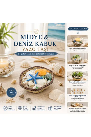 KÜÇÜK - KARE - AHŞAP SEPETLİ RENKLİ MİX MİDYE - DENİZ KABUK VAZO TAŞI (5637) KÜÇÜK - KARE - AHŞAP SEPETLİ RENKLİ MİX MİDYE - DENİZ KABUK VAZO TAŞI (5637)