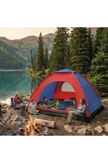 6 Kişilik Manuel Kurulum Kamp Çadırı – Aile, Doğa, Piknik ve Outdoor Kamp Çadırı 220x250x150 cm (5637) 6 Kişilik Manuel Kurulum Kamp Çadırı – Aile, Doğa, Piknik ve Outdoor Kamp Çadırı 220x250x150 cm (5637)