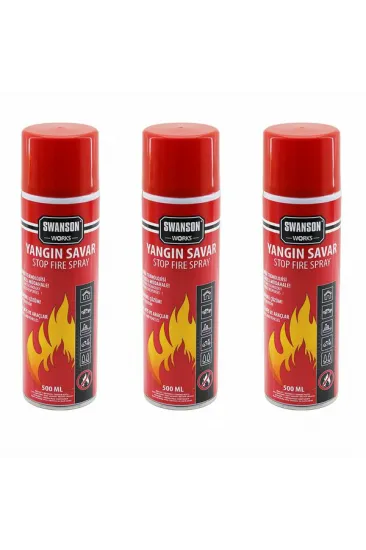 3 ADET YANGIN SÖNDÜRÜCÜ - YANGIN SAVAR SPREY 500ML + 500 ML + 500 ML EV - OFİS - OTO ARAÇ ATEŞ BOĞUCU KÖPÜK TABAKA OLUŞTURUR (5637) 3 ADET YANGIN SÖNDÜRÜCÜ - YANGIN SAVAR SPREY 500ML + 500 ML + 500 ML EV - OFİS - OTO ARAÇ ATEŞ BOĞUCU KÖPÜK TABAKA OLUŞTURUR (5637)