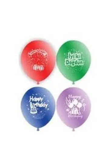DOĞUM GÜNÜ İYİKİ DOĞDUN BALON 12İNC 100 PARÇA (5637) DOĞUM GÜNÜ İYİKİ DOĞDUN BALON 12İNC 100 PARÇA (5637)