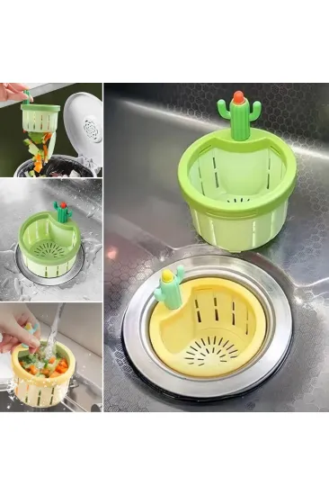 Basmalı Kaktüs Mutfak Lavabo Süzgeci – Sebze Artıkları ve Yemek Kalıntıları İçin Gider Filtresi (5637) Basmalı Kaktüs Mutfak Lavabo Süzgeci – Sebze Artıkları ve Yemek Kalıntıları İçin Gider Filtresi (5637)