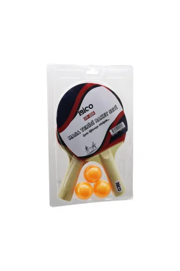 MASA TENİSİ PİNPON RAKET SETİ 2PCS RAKET - 3PCS TOP (5637) MASA TENİSİ PİNPON RAKET SETİ 2PCS RAKET - 3PCS TOP (5637)