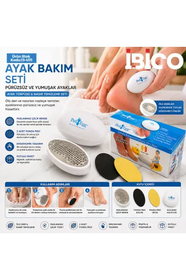 KUTULU - 9CM AYAK BAKIM - NASIR TEMİZLEME AYAK TÖRPÜSÜ (5637) KUTULU - 9CM AYAK BAKIM - NASIR TEMİZLEME AYAK TÖRPÜSÜ (5637)