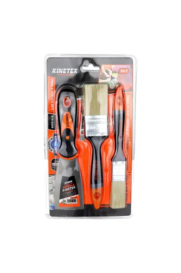 3PCS BOYACI - NALBUR SET 50MM SPATULA - 2X KESTİRME FIRÇA (5637) 3PCS BOYACI - NALBUR SET 50MM SPATULA - 2X KESTİRME FIRÇA (5637)