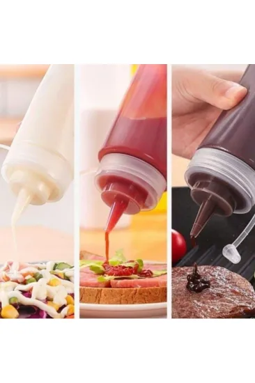 Şeffaf Kapaklı Sızdırmaz Yağlık Sosluk Şişesi Plastik Yağdanlık 400 ml. AP-9028 (5637) Şeffaf Kapaklı Sızdırmaz Yağlık Sosluk Şişesi Plastik Yağdanlık 400 ml. AP-9028 (5637)
