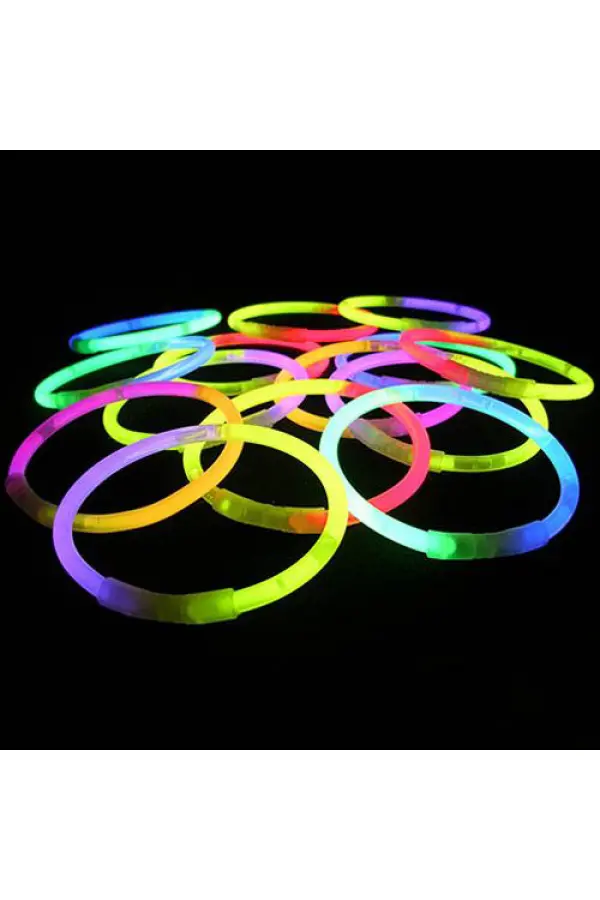 Glow Fosforlu Neon Bileklik 50 Adet (5637) Glow Fosforlu Neon Bileklik 50 Adet (5637)