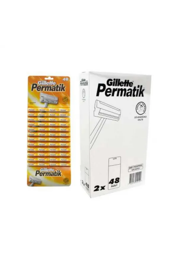 PERMATİK TEK SAPLI JİLET 96 PARÇA (5637) PERMATİK TEK SAPLI JİLET 96 PARÇA (5637)
