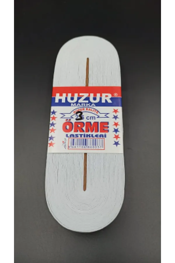 BEYAZ - 3CM PAÇA LASTİK YASSI GENİŞ 10MT. (5637) BEYAZ - 3CM PAÇA LASTİK YASSI GENİŞ 10MT. (5637)