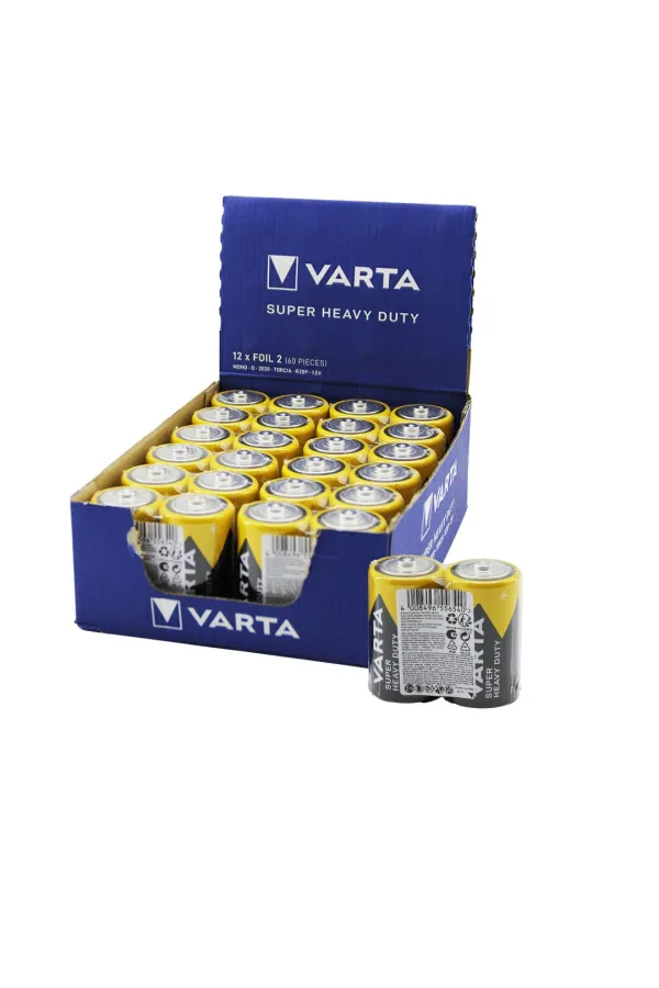 VARTA  BÜYÜK  PİL  D   24PCS (5637)