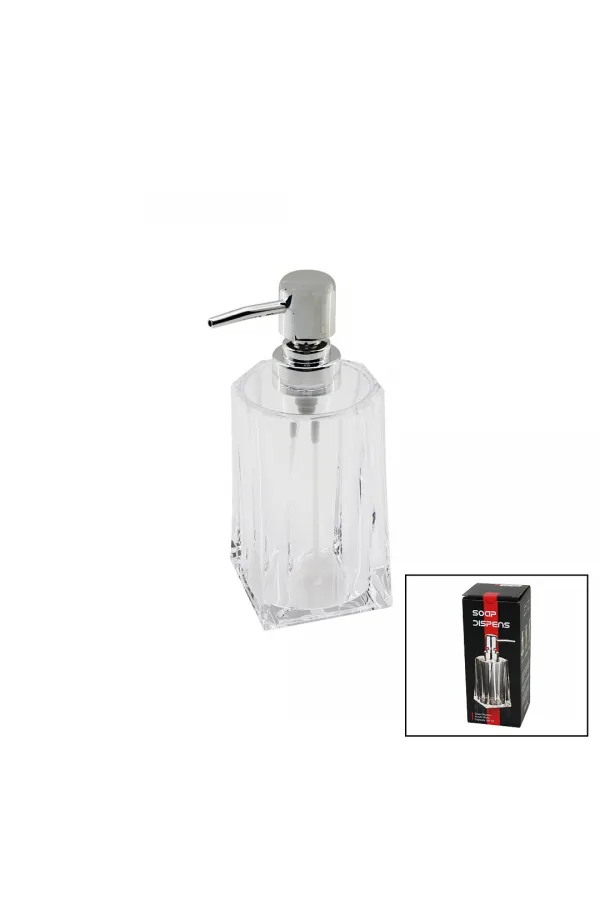 280ML - UZUN ŞEFFAF - MİKA KRİSTAL SIVI SABUNLUK (5637) 280ML - UZUN ŞEFFAF - MİKA KRİSTAL SIVI SABUNLUK (5637)