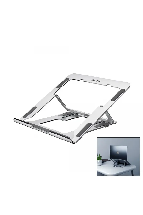 GÜMÜŞ 6 AÇILI KATLANABİLİR LAPTOP STAND ALÜMİNYUM (5637) GÜMÜŞ 6 AÇILI KATLANABİLİR LAPTOP STAND ALÜMİNYUM (5637)
