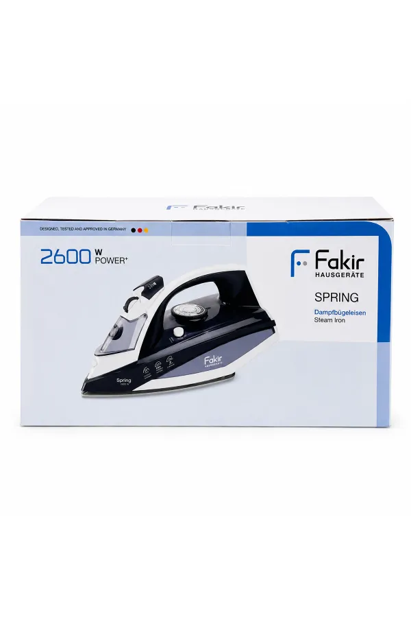 SPRING BUHARLI ÜTÜ SERAMİK TABAN 2600W BUHAR 30-120GR (5637) SPRING BUHARLI ÜTÜ SERAMİK TABAN 2600W BUHAR 30-120GR (5637)