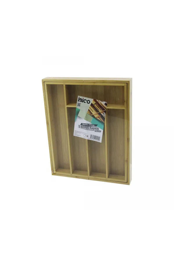 5 BÖLMELİ AHŞAP BAMBU KAŞIKLIK 30X34CM (5637) 5 BÖLMELİ AHŞAP BAMBU KAŞIKLIK 30X34CM (5637)