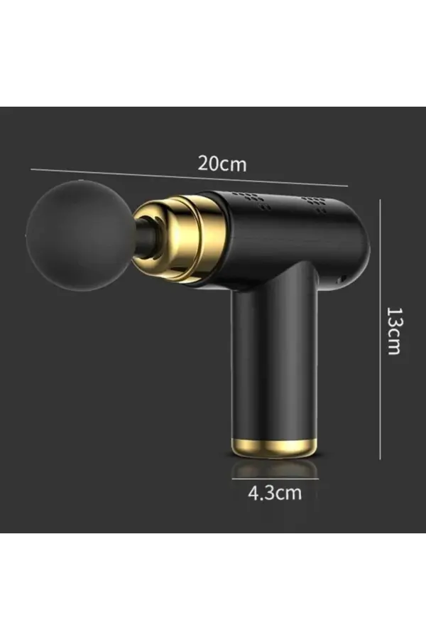 4 Başlıklı USB Şarj Olabilen Masaj Tabancası (5637) 4 Başlıklı USB Şarj Olabilen Masaj Tabancası (5637)