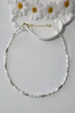 SERTİFİKALI ARPA , AMAZONİT DOĞALTAŞ KOLYE SERTİFİKALI ARPA , AMAZONİT DOĞALTAŞ KOLYE