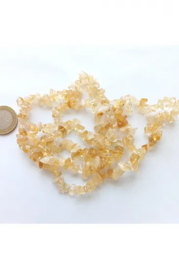 Sitrin Taşı Kırık Taş Doğal Taş Dizi Boncuk ( 80 Cm) Sitrin Taşı Kırık Taş Doğal Taş Dizi Boncuk ( 80 Cm)