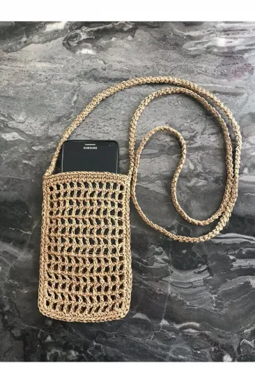 Kağıt Ip Telefon Çantası (hasır) Kağıt Ip Telefon Çantası (hasır)