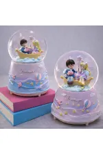 Forever Romantik Çift Figürlü Işıklı Otomatik Büyük Boy Kar Küresi Forever Romantik Çift Figürlü Işıklı Otomatik Büyük Boy Kar Küresi