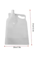 Plastik Kapaklı Su Torbası 1 Litre Plastik Kapaklı Su Torbası 1 Litre