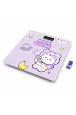 Dijital Cam Tartı - Sevimli Desenli Tasarım - LCD Ekran - Pilli Dijital Cam Tartı - Sevimli Desenli Tasarım - LCD Ekran - Pilli