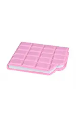 Pembe Peluş Ayıcık, Kar Küresi Ve Pembe Çikolata Not Defteri Hediye Seti Pembe Peluş Ayıcık, Kar Küresi Ve Pembe Çikolata Not Defteri Hediye Seti