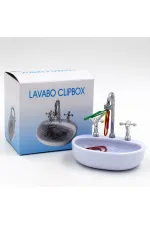 Lavabo Şeklinde Ataç Kutusu Lavabo Şeklinde Ataç Kutusu