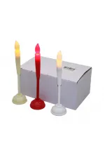 Çubuk Ayaklı LED Mum - Pilli - Dekoratif Aydınlatma Çubuk Ayaklı LED Mum - Pilli - Dekoratif Aydınlatma