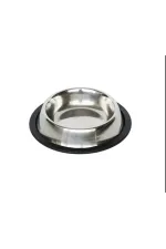 Paslanmaz Çelik Metal Mama Kabı 34 cm. Paslanmaz Çelik Metal Mama Kabı 34 cm.