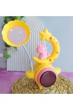 Çocuk Odası Ay ve Unicorn Desenli Gece Lambası Çocuk Odası Ay ve Unicorn Desenli Gece Lambası