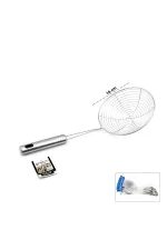 Metal Kevgir - Paslanmaz Çelik - 16 cm Metal Kevgir - Paslanmaz Çelik - 16 cm