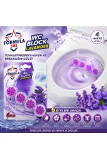 4'lü WC Blok - Lavanta Kokulu - 2 Adet - 6 Etkili - 200 gr 4'lü WC Blok - Lavanta Kokulu - 2 Adet - 6 Etkili - 200 gr