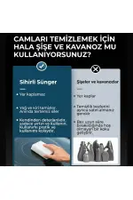 Magic Eraser Araç Cam Yağ Filmi Temizleme Süngeri Magic Eraser Araç Cam Yağ Filmi Temizleme Süngeri