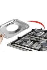 10 Adet Alüminyum Ocak Koruyucu Folyo 10 Adet Alüminyum Ocak Koruyucu Folyo