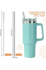 Ekstra Uzun Paslanmaz Çelik Pipet Seti – 3 Parça (Eğri + Düz + Fırça) Ekstra Uzun Paslanmaz Çelik Pipet Seti – 3 Parça (Eğri + Düz + Fırça)