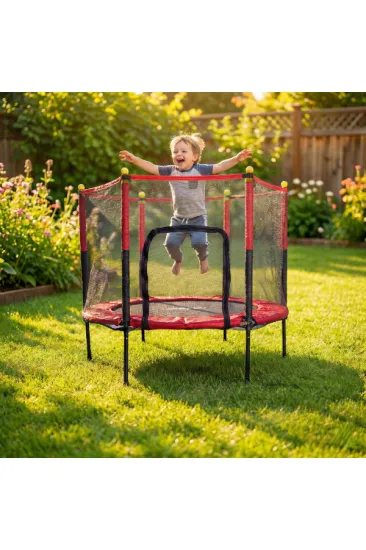 Fileli 140 cm Büyük Boy Trambolin Fileli 140 cm Büyük Boy Trambolin